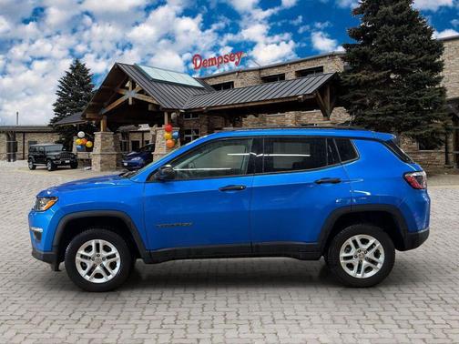 Laser Blue Pearlcoat 2018 Jeep Compass Sport