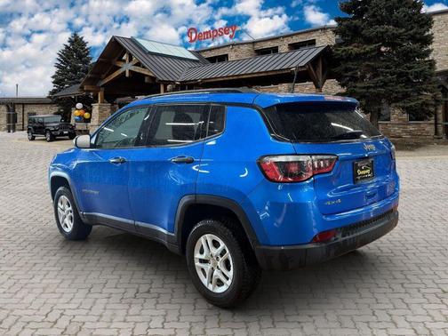 Laser Blue Pearlcoat 2018 Jeep Compass Sport
