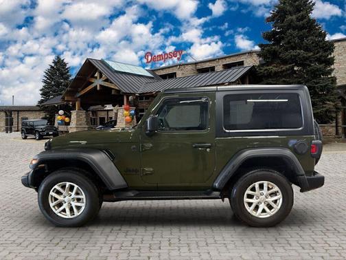 Sarge Green Clearcoat 2023 Jeep Wrangler Sport S