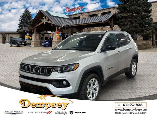 Silver Zynith Metallic Clearcoat 2024 Jeep Compass Latitude