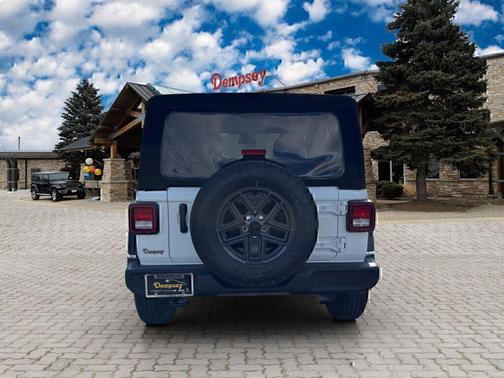 Bright White Clearcoat 2024 Jeep Wrangler Sport S