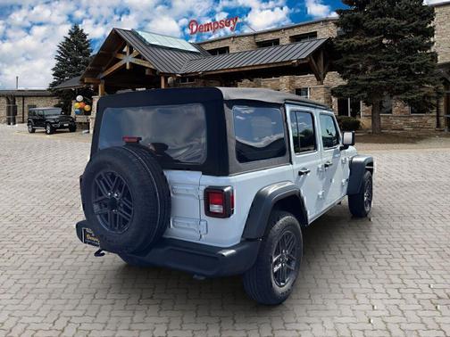 Bright White Clearcoat 2024 Jeep Wrangler Sport S