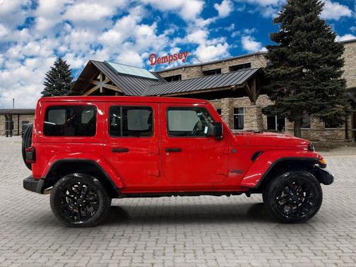 Firecracker Red Clearcoat 2025 Jeep Wrangler 4xe Sahara