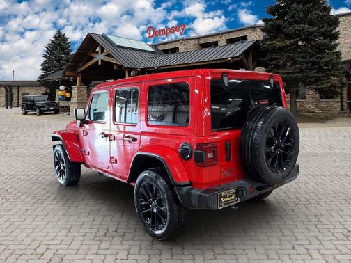 Firecracker Red Clearcoat 2025 Jeep Wrangler 4xe Sahara