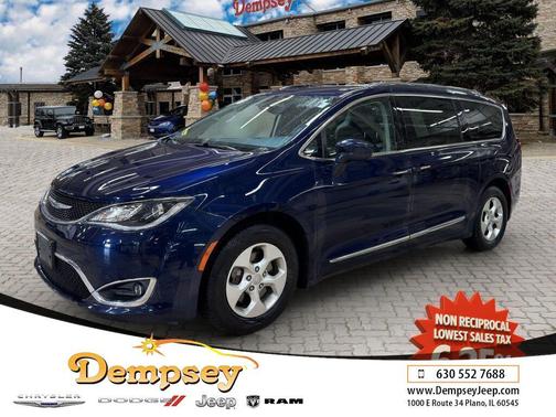 Jazz Blue Pearlcoat 2017 Chrysler Pacifica Touring-L