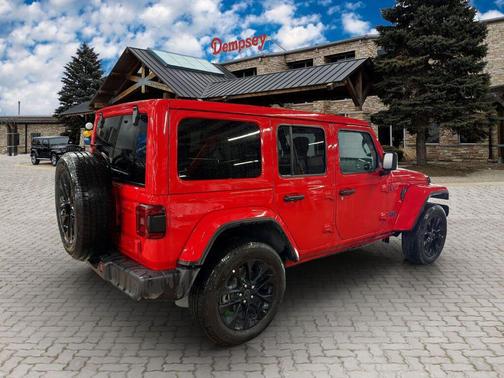 Firecracker Red Clearcoat 2025 Jeep Wrangler 4xe Sahara