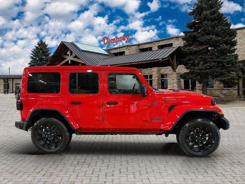 Firecracker Red Clearcoat 2025 Jeep Wrangler 4xe Sahara