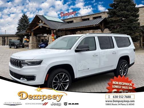 Bright White Clearcoat 2024 Jeep Wagoneer L Series III 4x4