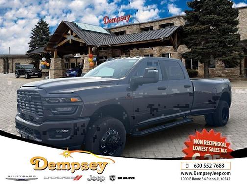 Granite Crystal Metallic Clearcoat 2026 RAM 3500 Big Horn Crew Cab 4x4 8' Box