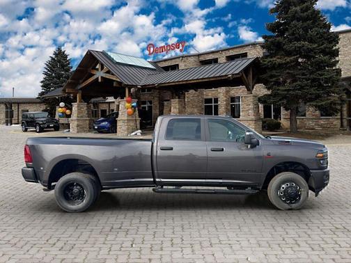 Granite Crystal Metallic Clearcoat 2026 RAM 3500 Big Horn Crew Cab 4x4 8' Box