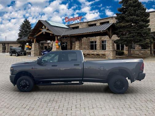 Granite Crystal Metallic Clearcoat 2026 RAM 3500 Big Horn Crew Cab 4x4 8' Box