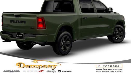 Serrano Green Metallic 2026 RAM 1500 Big Horn/Lone Star