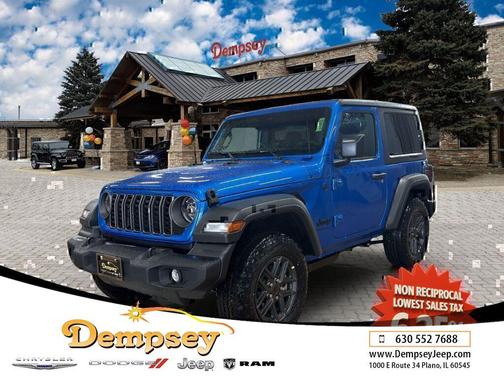 Hydro Blue Pearlcoat 2026 Jeep Wrangler Sport S