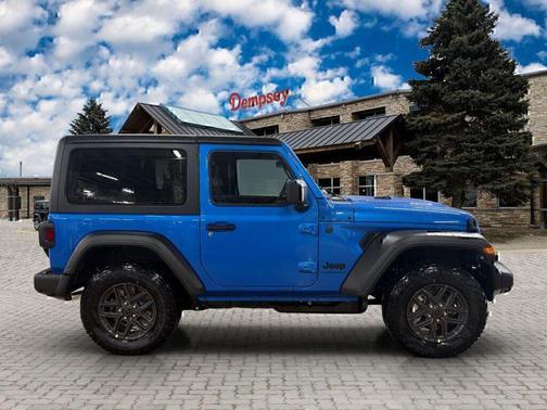 Hydro Blue Pearlcoat 2026 Jeep Wrangler Sport S