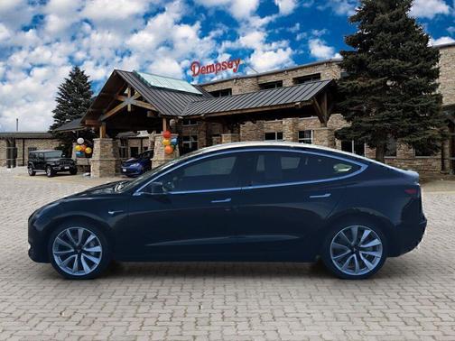 Gray 2018 Tesla Model 3 Mid Range