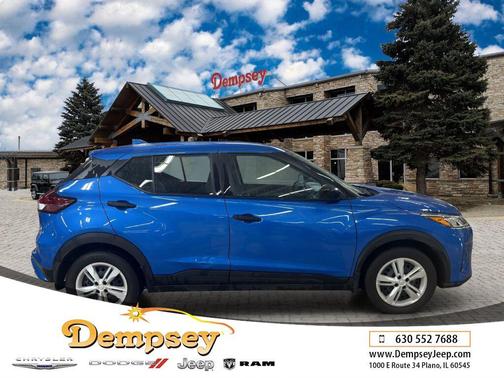 Electric Blue Metallic 2024 Nissan Kicks S