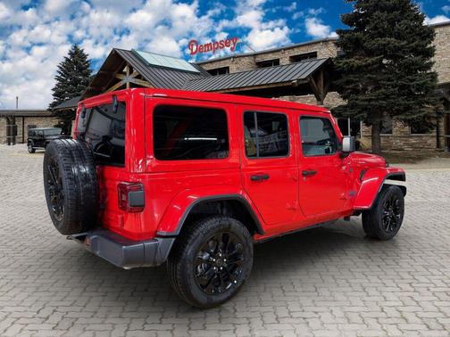 Firecracker Red Clearcoat 2025 Jeep Wrangler 4xe Sahara