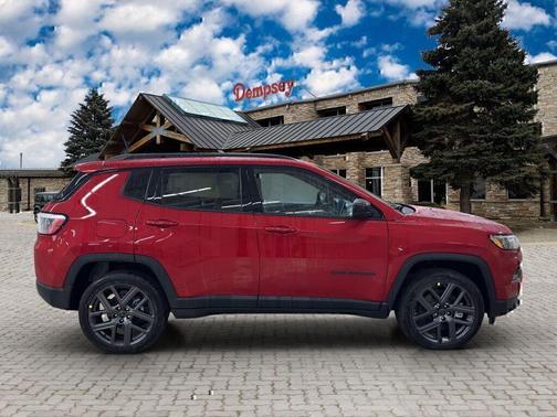 Red Hot Pearlcoat 2026 Jeep Compass Latitude