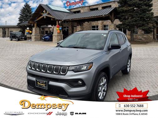 Billet Silver Metallic Clearcoat 2022 Jeep Compass Latitude Lux
