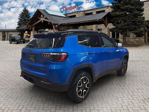 Hydro Blue Pearlcoat 2026 Jeep Compass Trailhawk