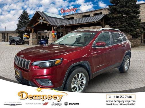Velvet Red Pearlcoat 2019 Jeep Cherokee Latitude Plus