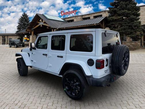 Bright White Clearcoat 2025 Jeep Wrangler 4xe Sahara