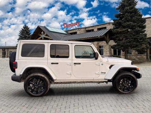 Bright White Clearcoat 2025 Jeep Wrangler 4xe Sahara