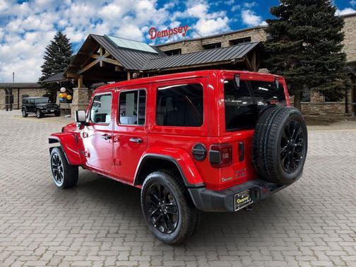 Firecracker Red Clearcoat 2025 Jeep Wrangler 4xe Sahara