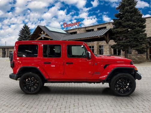 Firecracker Red Clearcoat 2025 Jeep Wrangler 4xe Sahara