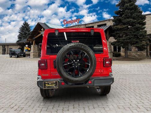 Firecracker Red Clearcoat 2025 Jeep Wrangler 4xe Sahara