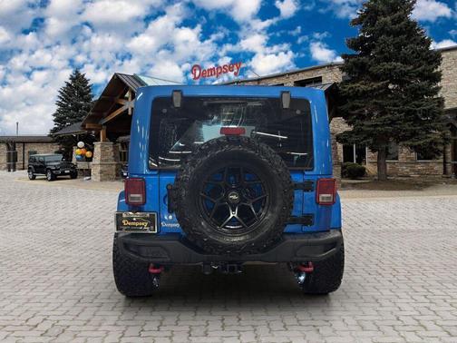 Hydro Blue Pearlcoat 2016 Jeep Wrangler Unlimited Rubicon