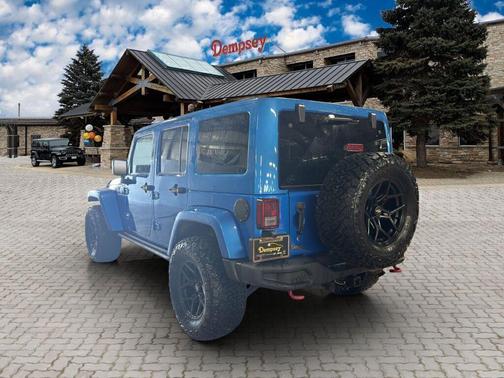 Hydro Blue Pearlcoat 2016 Jeep Wrangler Unlimited Rubicon