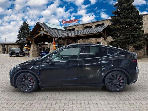 Solid Black 2023 Tesla Model Y Performance Dual Motor All-Wheel Drive