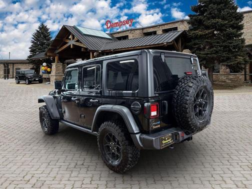 Black Clearcoat 2025 Jeep Wrangler 4xe Willys
