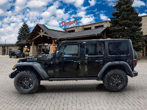 Black Clearcoat 2025 Jeep Wrangler 4xe Willys