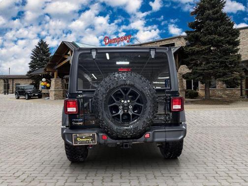 Black Clearcoat 2025 Jeep Wrangler 4xe Willys