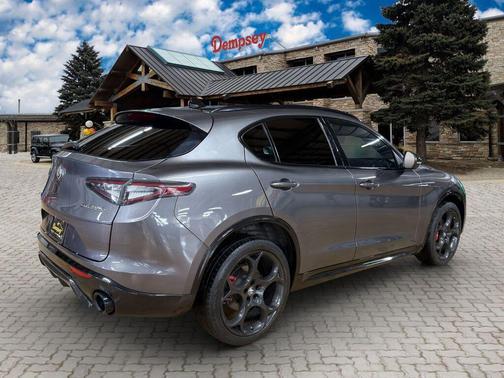 Vesuvio Gray Metallic 2024 Alfa Romeo Stelvio Veloce AWD