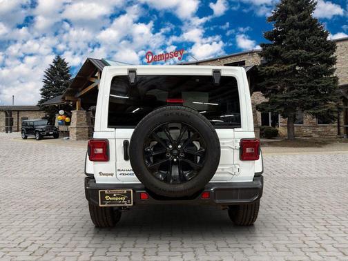 Bright White Clearcoat 2025 Jeep Wrangler 4xe Sahara