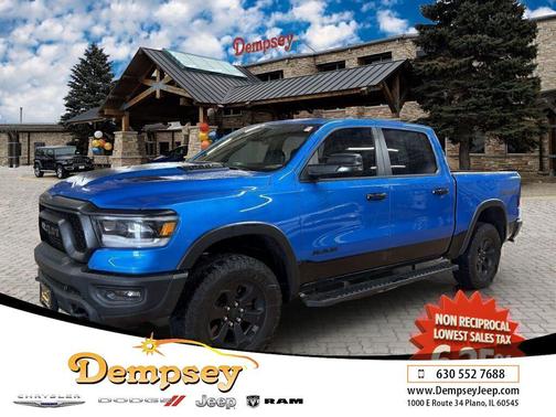 Hydro Blue Pearlcoat 2024 RAM 1500 Rebel