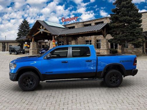 Hydro Blue Pearlcoat 2024 RAM 1500 Rebel