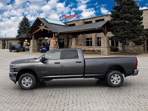 Granite Crystal Metallic Clearcoat 2025 RAM 2500 Big Horn Crew Cab 4x4 8' Box