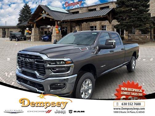 Granite Crystal Metallic Clearcoat 2025 RAM 2500 Big Horn Crew Cab 4x4 8' Box