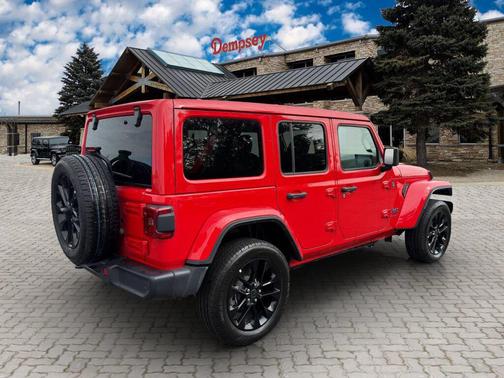 Firecracker Red Clearcoat 2025 Jeep Wrangler 4xe Sahara