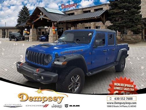 Hydro Blue Pearlcoat 2024 Jeep Gladiator Mojave