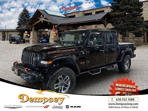 Black Clearcoat 2024 Jeep Gladiator Mojave X