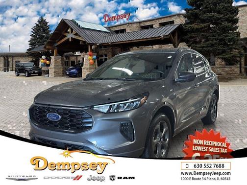 Gray Metallic 2024 Ford Escape ST-Line