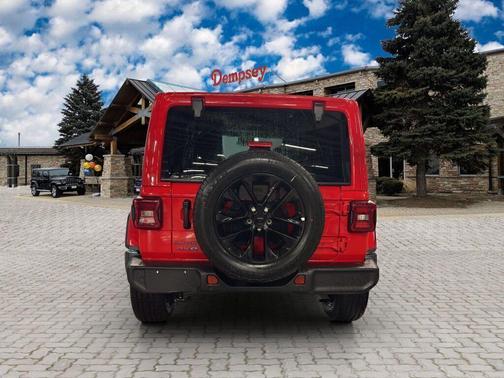 Firecracker Red Clearcoat 2025 Jeep Wrangler 4xe Sahara