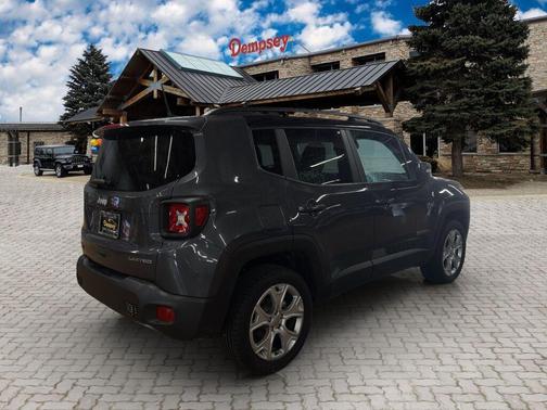 Graphite Gray 2023 Jeep Renegade Limited