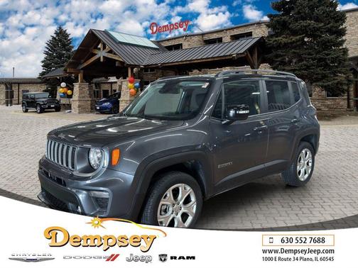 Graphite Gray 2023 Jeep Renegade Limited