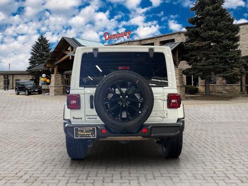 Bright White Clearcoat 2025 Jeep Wrangler 4xe Sahara